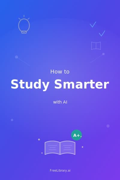 How to Study Smarter with AI